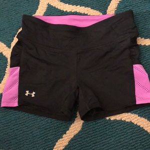 Small Under Armour Heat Gear Compression Shorts